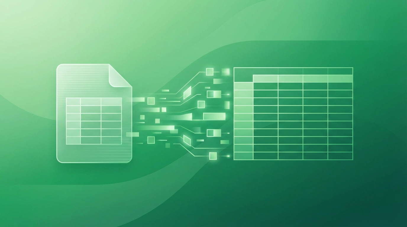 How to Convert Scanned PDF Tables to Excel Spreadsheets